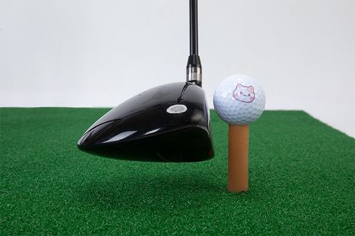 Hillman PGM Golf Artificial Turf 1.2m Practice Mat with Rubber Tee — image 4