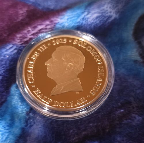 2023 Solomon Islands $1 Disney Winnie the Pooh Rabbit Multicolour Coin — image 2