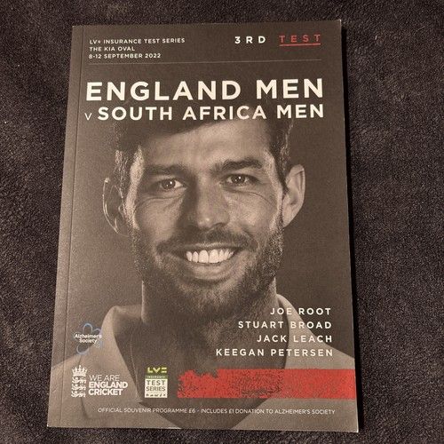 England Cricket Programmes - New x4