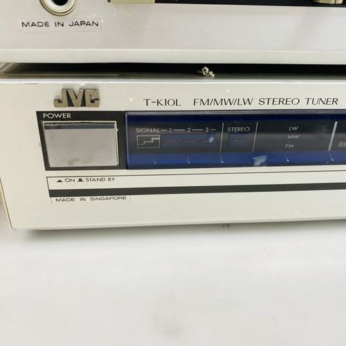 Vintage JVC L-A10 Turntable A-K10 Amplifier T-K10L Tuner Stereo System Grade C — image 3