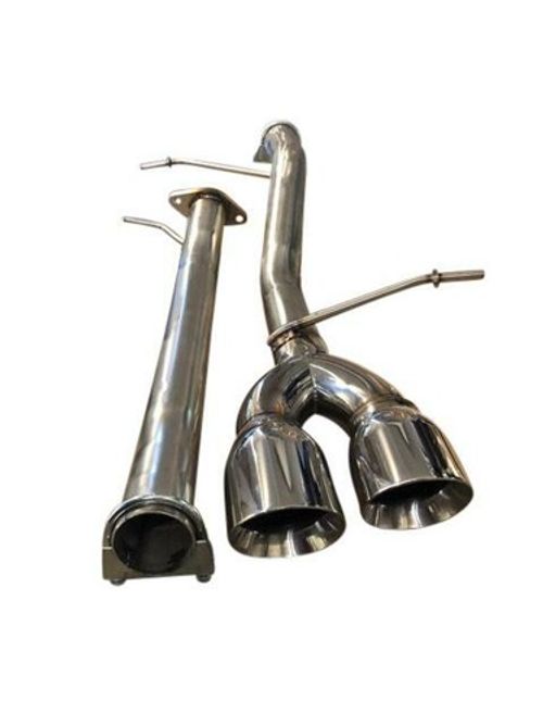 PIPE DYNAMICS - Fiesta ST 180 Combo Exhaust - Back Box Delete & Resonator Delete