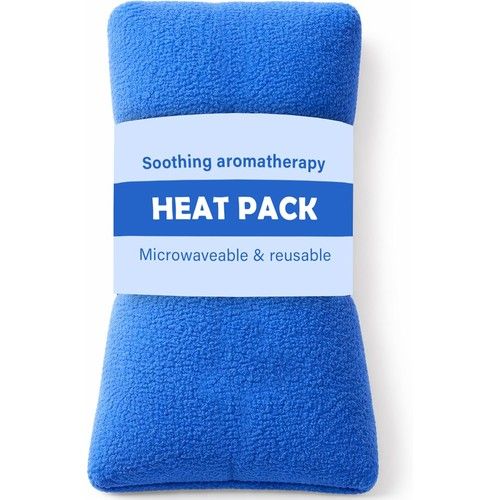 Hot or Cold Tartan Fleece Wheat Heat Pack Bag Muscle Joint Pain Relief Winter