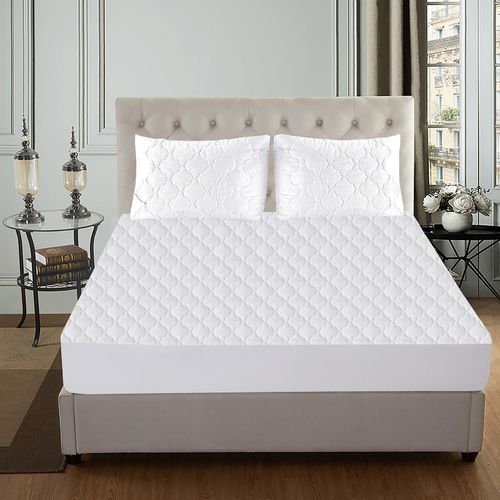 Extra Deep Quilted WATERPROOF Mattress Protector Anti-allergic Fitted bed Cover — image 6