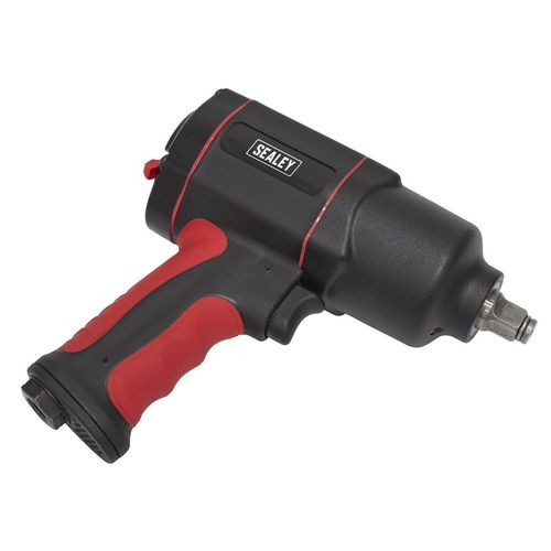 Sealey Air Impact Wrench 1/2"Sq Drive Twin Hammer Generation Composite — image 2