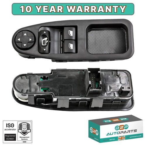 ELECTRIC WINDOW SWITCH FOR FIAT SCUDO CITROEN DISPATCH PEUGEOT EXPERT 6554ZJ