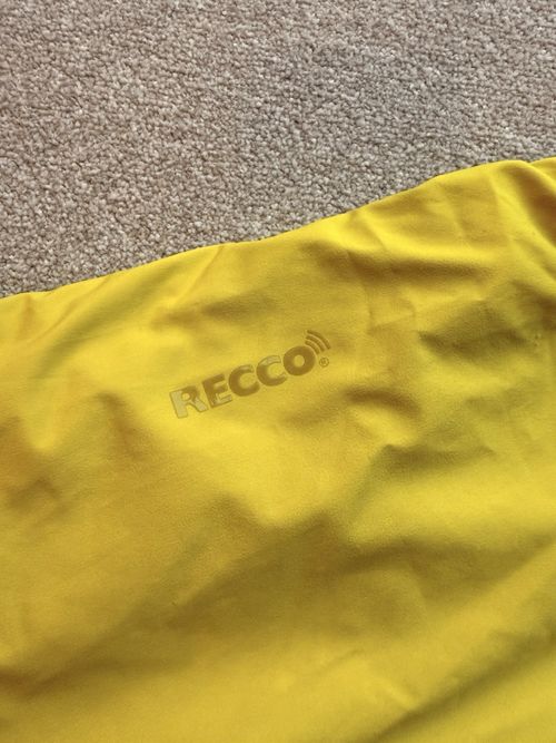 Helly Hansen ULLR Helly Tech Hooded Insulated RECCO Ski Jacket Yellow M — image 5