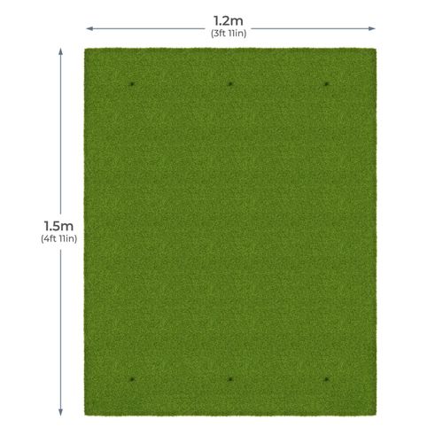 SimSpace Golf Strike Mat Slim Driving Hitting Artificial Turf Short Pile Grass — image 2