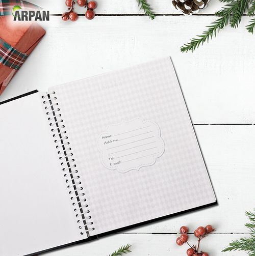 Large Self Adhesive Photo Albums Spiral Bound 20 Sheets 40 Sides Black - SM40BK — image 5