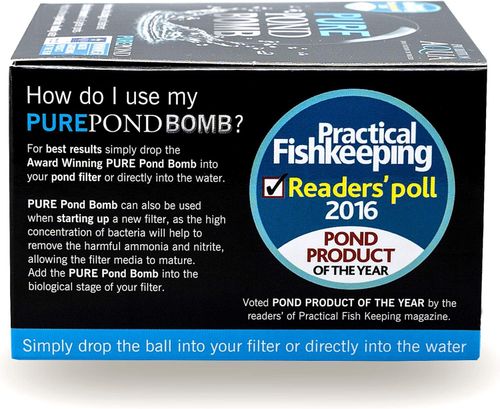 Evolution Aqua Pond Bomb Pure Live Filter Bacteria Clear Healthy Fish Water Koi — image 4