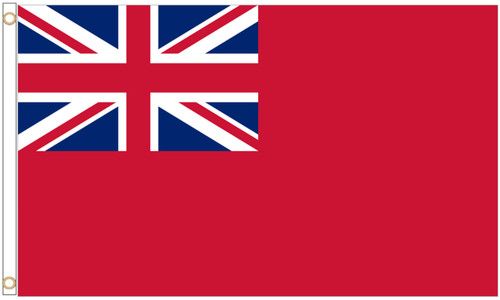 Merchant Navy Red Ensign Polyester Flag - Choice of Sizes
