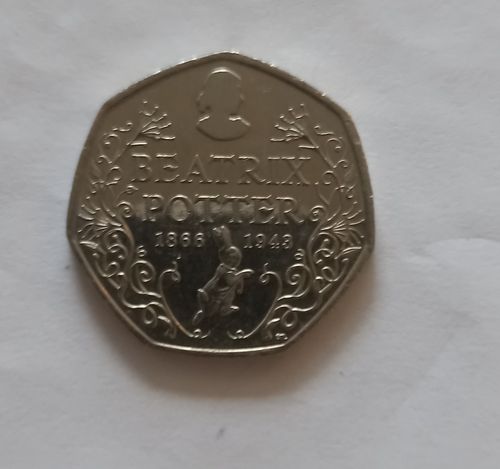 2016-18 Beatrix Potter Rare 50p Coins: Peter Rabbit Puddleduck Flopsy Bunny etc. — image 1
