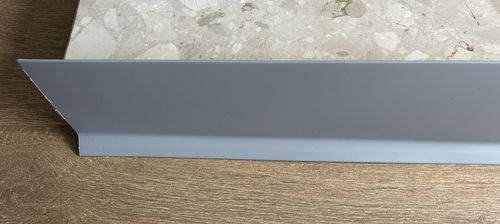 2m Length Light Grey Flexible Sit On Skirting Board, 100mm High — image 2
