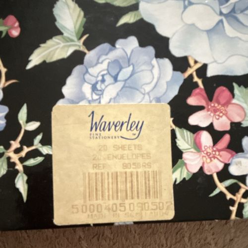 Waverley Floral Book Bound Slip-In Photo Album A4 Black/Multicolour 9050RS — image 2