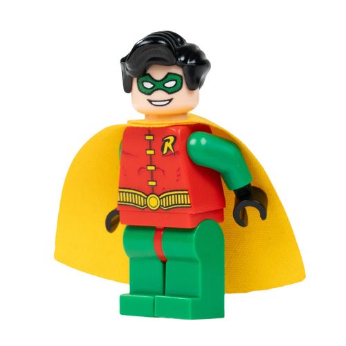 Lego Batman 2006 Robin Minifigure | Set 7783 (UV Printed) — image 3