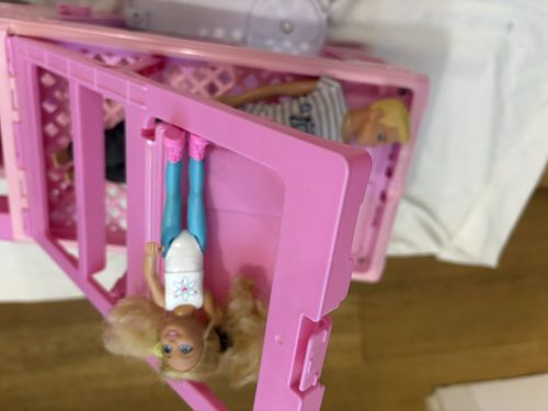 Barbie Pink Camper Vehicle Playset,with a Ken and Chelsea. — image 5