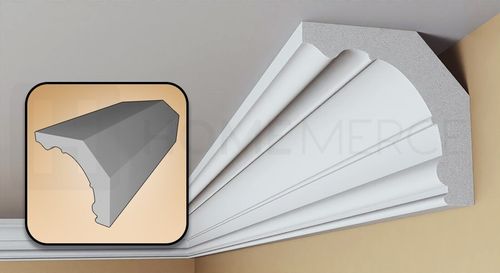 Coving Cornice Molding  XPS Polystyrene BFA10 Lightweight Ceiling Wall Decor 2M — image 5