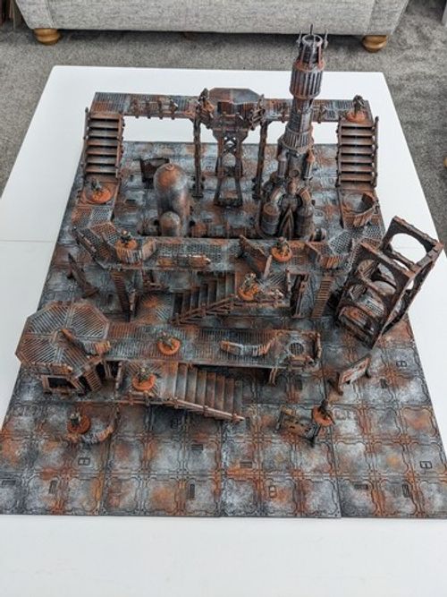 Suitable for Warhammer 40K Kill Team Necromunda Industrial terrain scenery setup