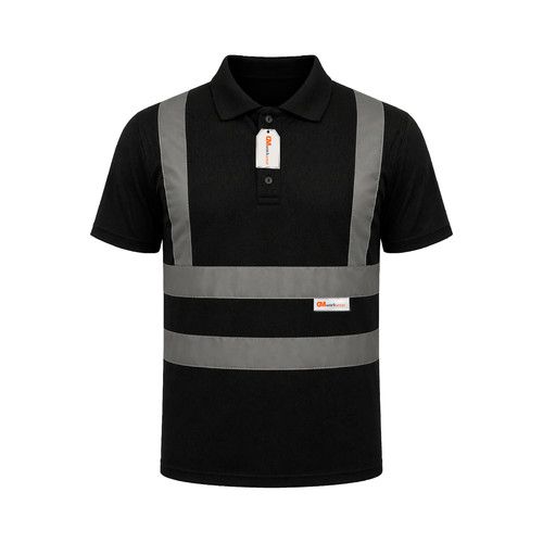 Hi Vis Reflective Polo T-Shirts – Short Sleeve Safety Workwear PPE MultiPacks