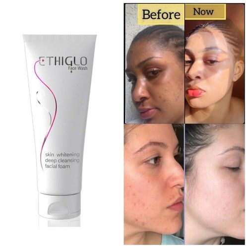 Ethiglo Skin whitening Face Wash 70ml Cleansing, Whitening  with deep cleansing