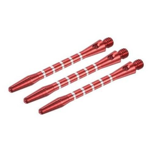 3 Dart Stems/Shafts Aluminium Metal  53mm Black Red Blue Yellow Green Purple UK