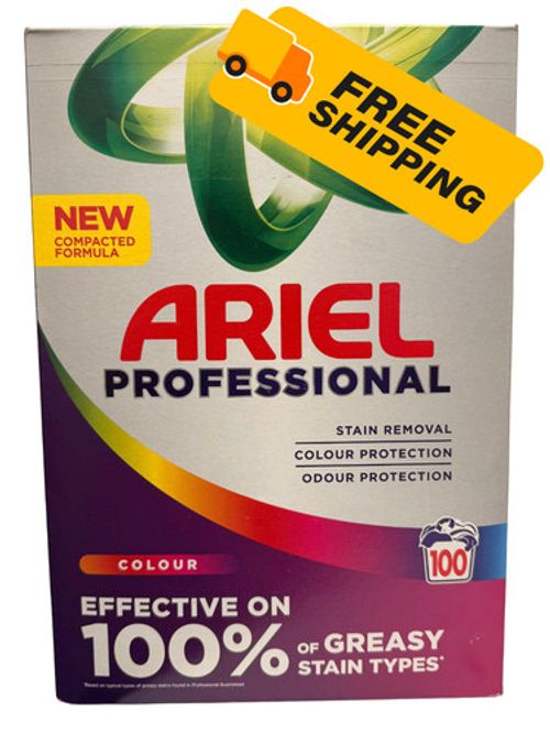 Ariel Professional Color Powder Washing Detergent Powder 100 Washes 5.5kg