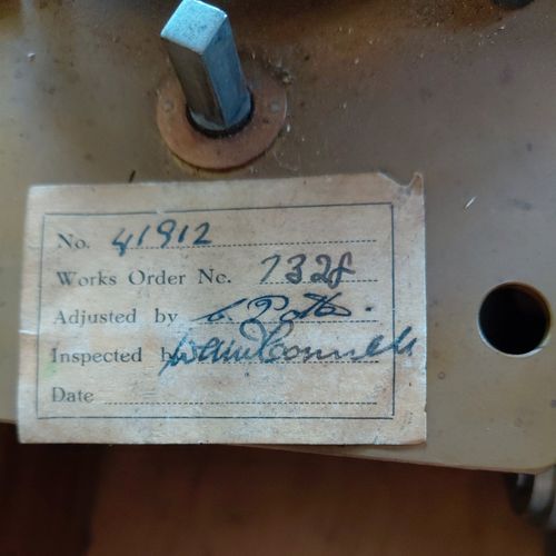 Gledhill Brook Clocking In Machine Time Recorder Working Condition — image 11