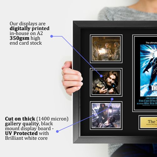The Thing Signed Large A2 Framed Printed Autograph Memorabilia Gift — image 3