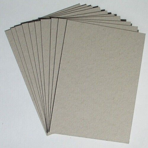 Greyboard Sheets A4 210x297mm 500 Micron  Thick Card Mount Board Backing