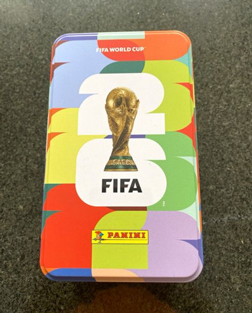 Panini FIFA World Cup 2026 EMPTY Mega Tin, UNUSED