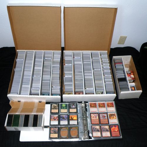 MAGIC THE GATHERING BUNDLE 500 UNSORTED BULK MTG JOB LOT CARDS - MTG BUNDLE — image 2