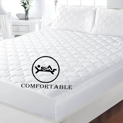 Extra Deep Quilted WATERPROOF Mattress Protector Anti-allergic Fitted bed Cover — image 12