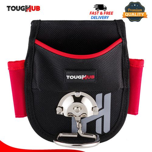 ToughHub Work Tool Belt Apron Padded With Multi Pockets Pouch Hammer Holder -UK