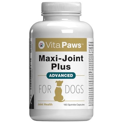 Maxi-Joint Plus Advanced for Dog By VitaPaws™ 180 Sprinkle Capsules | Joint Care