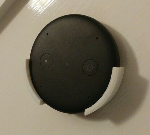 Wall Mount fits Amazon Echo Input Echo Input Wall Holder Pick Your Colour — image 2