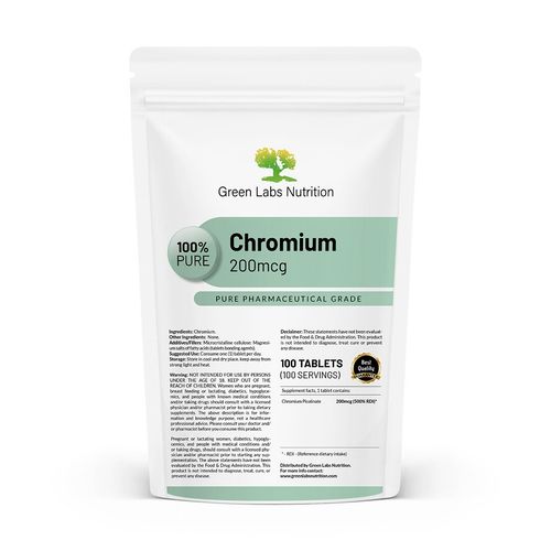 Chromium Picolinate 200 mcg Tablets – Weight, Sugar & Appetite Control Support — image 1