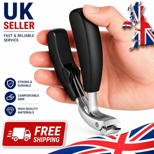 Professional Extra Large Toe Nail Clippers For Thick Nails Heavy Duty Stainless — image 1