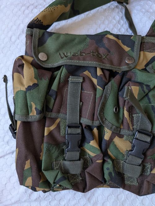 Army Issue Assault Vest Web-tex Load Bearing Chest Rig DPM — image 4