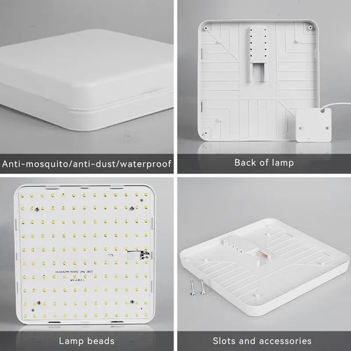 LED CEILING LIGHT PANEL DOWN LIGHTS BATHROOM KITCHEN LIVING ROOM WALL LAMP — image 8