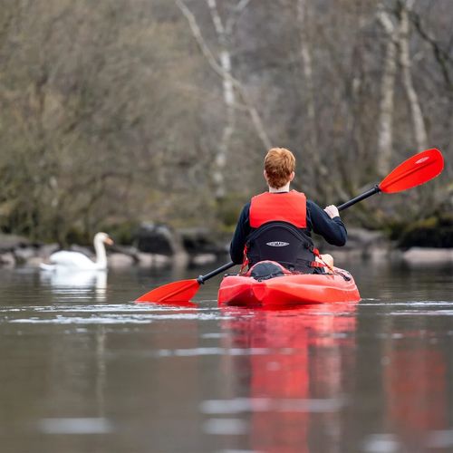 Conwy Kayak Sit On Top Kayak Fishing Sea River Single Deluxe Seat & Paddle Menai — image 4