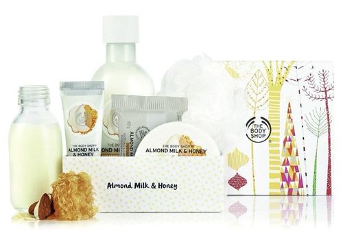 The Body Shop Almond Milk & Honey Gift Set for Body & Hands, Sensitive Skin — image 2