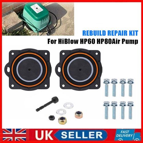 Diaphragm Rebuild Repair Kit for HiBlow HP60 HP80 80PC000042P Air Pump Parts
