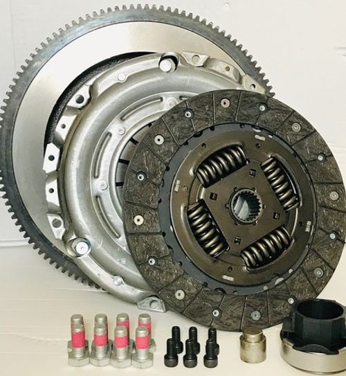 BMW 1 3 5 X3 CLUTCH KIT & DUAL MASS TO SOLID FLYWHEEL 04-07 M47 E46 E87 E90 E60