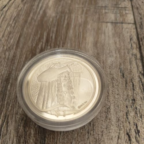 NEW ZEALAND 1 DOLLAR 2003 SILVER 999 PROOF Lord of the Rings-Mirror of Galadriel — image 2