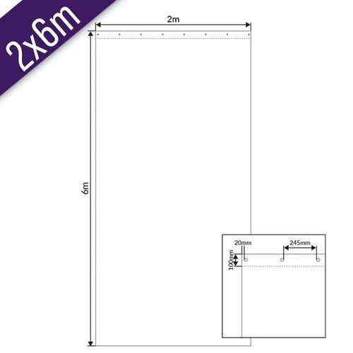 Backdrop IFR Blackout Serge Drape Stage Club Exhibition Theater 1-4m Options