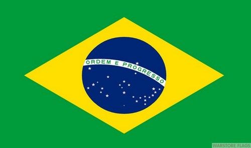 BRAZIL 5x3 feet NYLON FLAG 150cm x 90cmm flags High quality