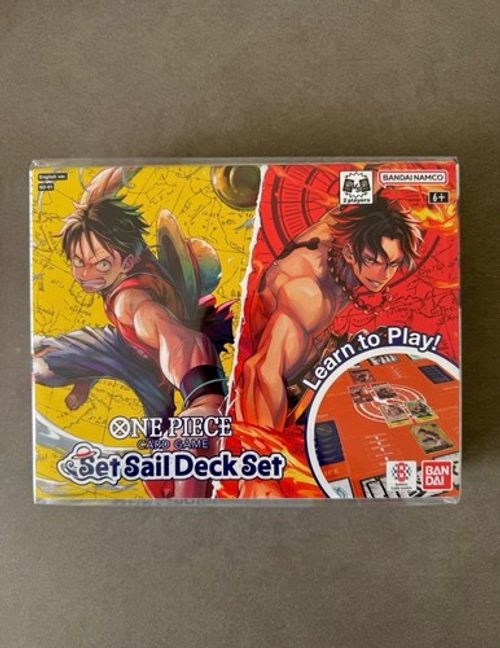 One Piece Card Game: Set Sail Deck Set (SD-01) - NEW & SEALED
