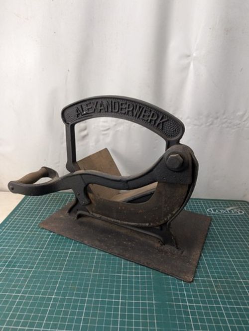 Large Antique German Alexanderwerk Bread Vegetable Kitchen Slicer ~Vintage Decor