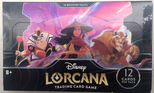 DISNEY LORCANA TCG ~ RISE OF THE FLOODBORN X24 PACK BOOSTER BOX ~ BRAND NEW