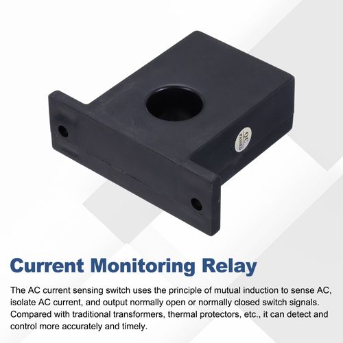 Miniature Current Switch 0-200A Normally Open AC Current Relay, M3080 — image 5
