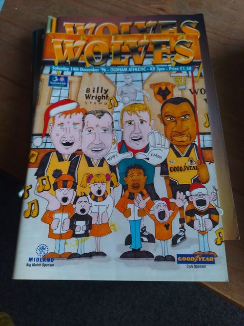 25 X 1996/1997 WOLVES PROGRAMMES WOLVERHAMPTON WANDERERS league & Cup Homes  — image 16